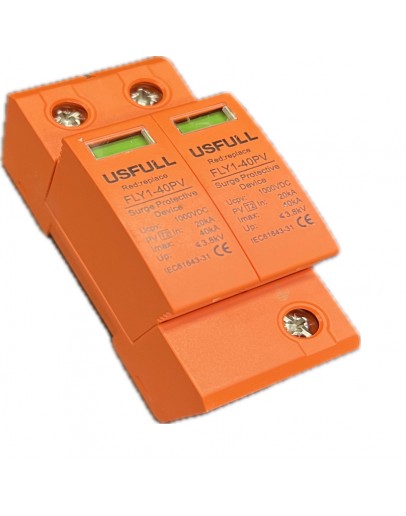 DESCARCATOR SPD 2P 40kA 1000V DC 40 KA 1000 VDC Nominal