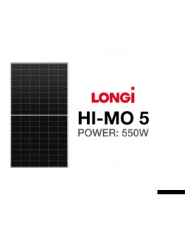PANOU SOLAR LONGI hi-MO Hi-MO 550W 550W 49.80 – 41.95 V LONGI