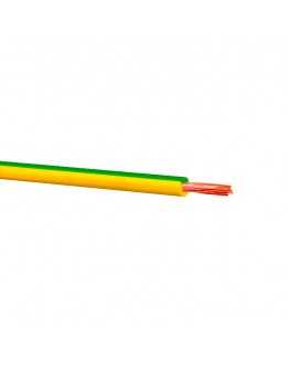 Fir electric PV3 1 x 6 mm² galben/Verde