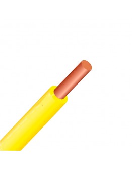 Fir electric PV1 1 x 2.5 mm² galben