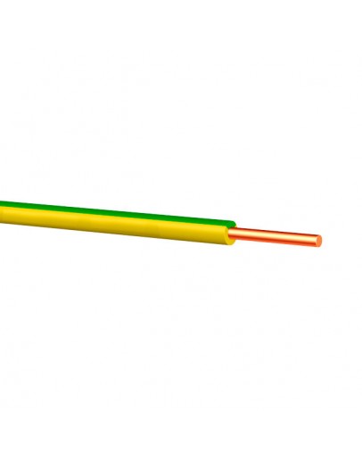 Fir electric PV1 1 x 25 mm² galben/Verde
