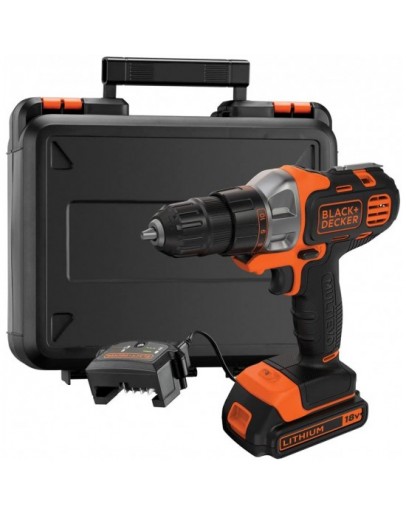 Maşină de înşurubat cu acumulator MT-218KB MT-218KB 18W Black+Decker