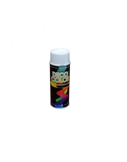 Vopsea spray alb lucios 400 ml Deco Color