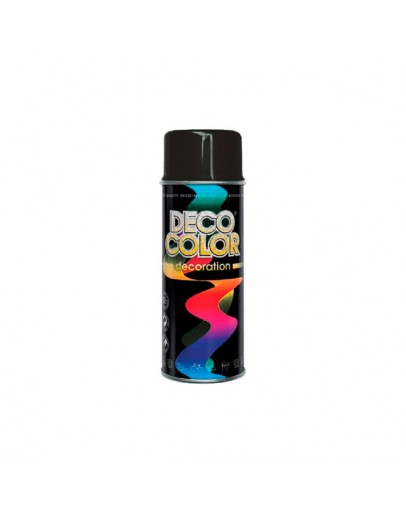 Vopsea spray negru mat 400 ml Deco Color