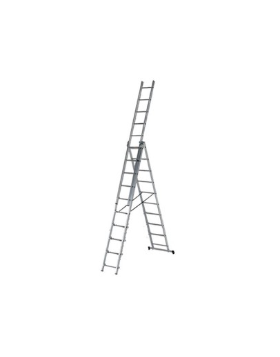 Scară cu 3 tronsoane 2420 x 4140 x 6110 mm Elkop