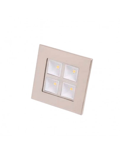 Felinar LED HL680L 4W mat Crom Horoz