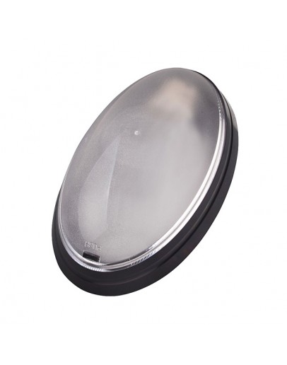 Corp de iluminat APLICA FLUE 26 W negru Horoz