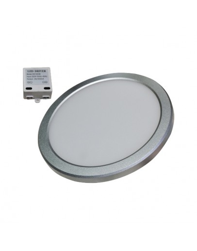 Felinar LED OC-E01-007WW 9W argintiu