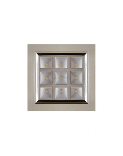 Felinar LED HL681L 9W mat Crom Horoz