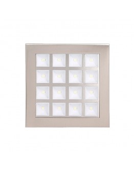 Felinar LED HL682L 16 W mat Crom Horoz