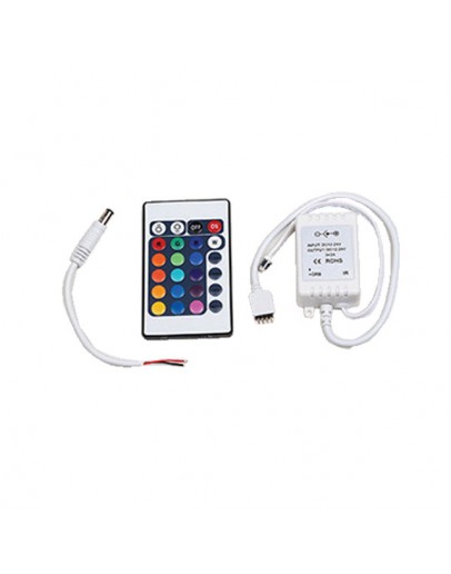 Controler RGB cu telecomanda pentru banda LED