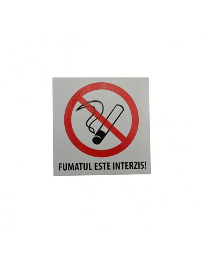 Autocolant Fumatul interzis