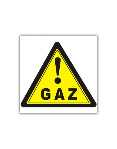 Autocolant Gaz