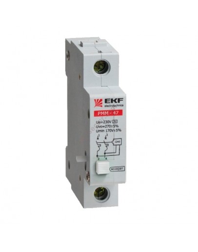 Descărcător de joasă tensiune РММ-47 1P 4.5 kA 1P EKF