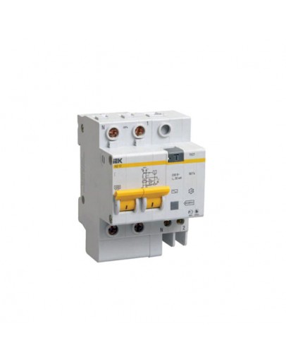 Intreruptor diferential AD12 2P 10A 10mA IEK