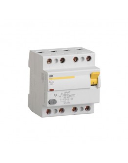 Intreruptor diferential VD1-63 4P 63A 100mA IEK