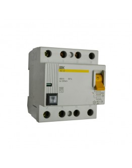 Intreruptor diferential VD1-63 4P 63A 30mA IEK