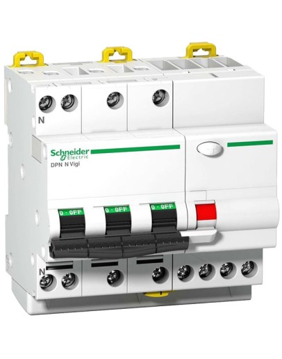 Intreruptor diferential DPN 3P 25A 30mA Schneider