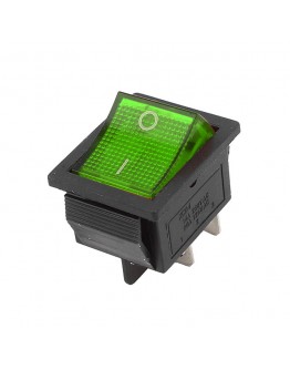 Intrerupator KCD2 15A verde
