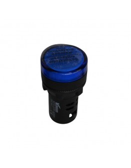Lampa de semnalizare AD22-22DS albastru Kasan