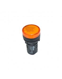 Lampa de semnalizare AD22-22DS galben Kasan