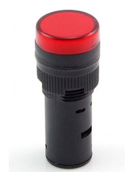 Lampa de semnalizare 12-500V rosu
