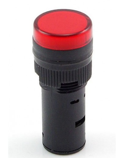 Lampa de semnalizare 12-500V rosu