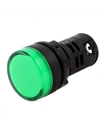 Lampa de semnalizare LS47 230 V verde