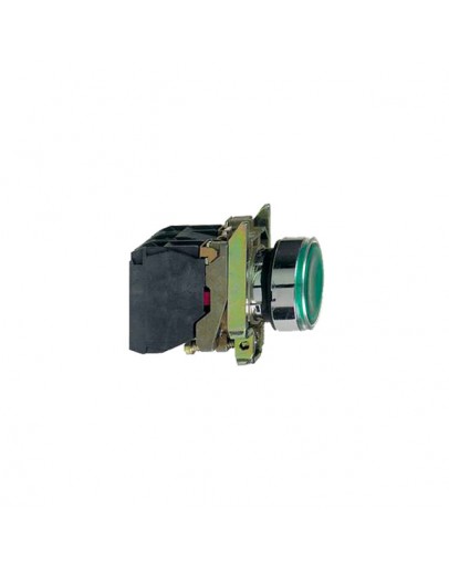 Buton XB4BW33B5 24 V verde Schneider