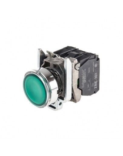 Buton XB4BW33M5 220V verde Schneider
