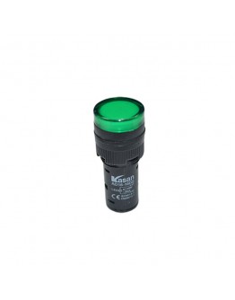 Lampa de semnalizare AD16-16DS 220 V verde Kasan