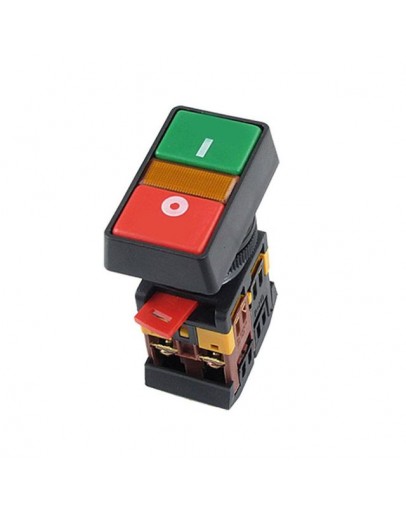 Buton PPBB-30N 240V rosu/Verde