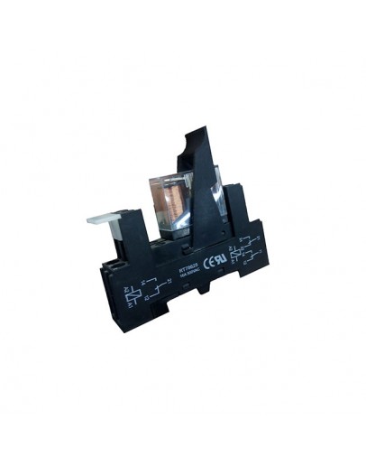 Releu intermediar JQX-14FF-2Z 24 V IP20 Kasan