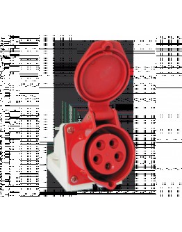 Priza fixa 16A 3P+E+N