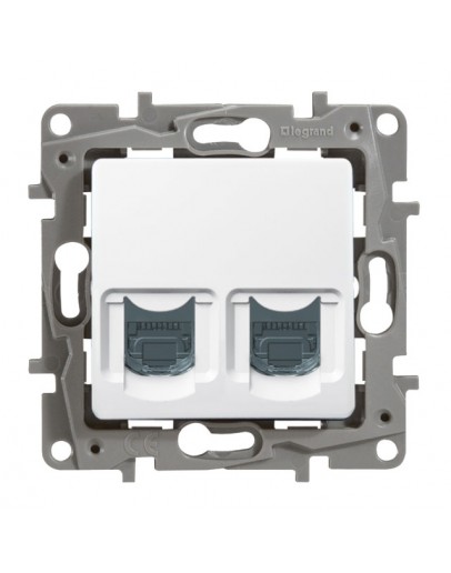 Priza dubla CAT-6, RJ45 5V