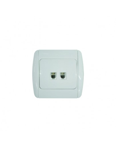 Priza de telefon interioară 220 V Schneider