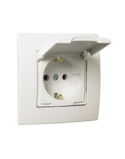 Priza cu obturatoare interioară 250V Makel