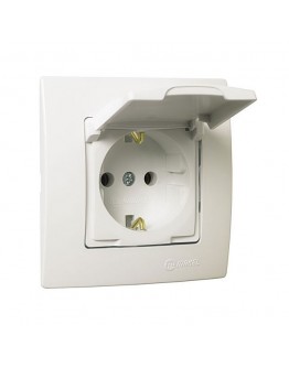 Priza cu obturatoare interioară 250V Makel
