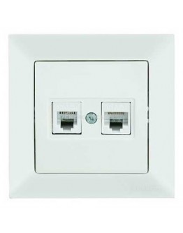 Priza 2XCAT5E (RJ45) interioara Rita