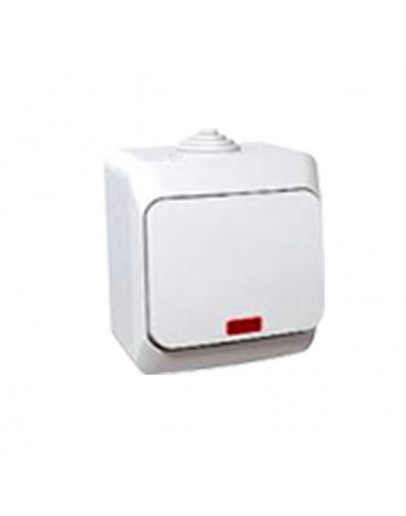 Intrerupător cu revenire și indicator luminos exterior 250V Schneider