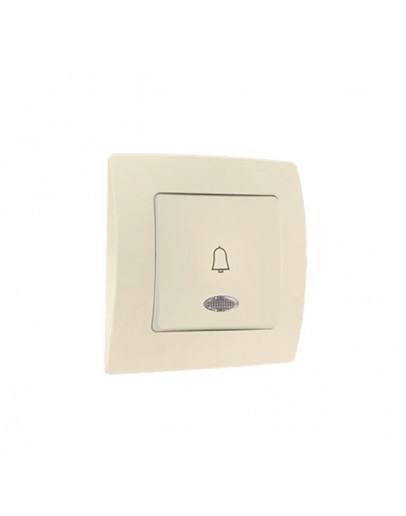 Intrerupator buton sonerie 86 x 81 mm 220 V Makel