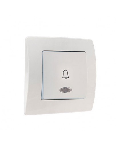 Intrerupator buton sonerie interior 220 V Makel